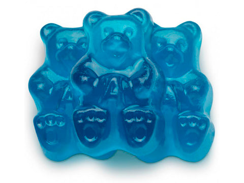 Blue Raspberry Gummy Bears, Blue Gummy Bears Candy