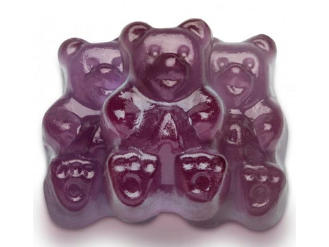 Grape Gummy Bears, Purple Gummy Candy