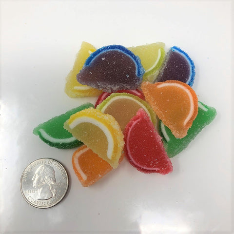 Cavalier Candies Fruit Slices Miniature Assorted flavors 1 pound