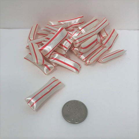 Old Fashion Mint Straws Christmas Candy 2 pounds Peppermint Straws