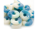 Gummi Blue Raspberry Rings gummy candy gummy rings