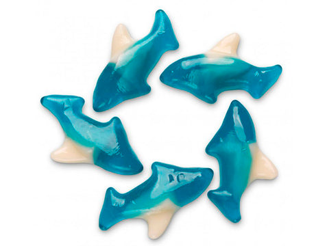 Gummy Sharks, Blue with White Bottom