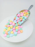 Sweet and Sour Small Conversation Hearts Pastel Hearts