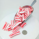 Soft Peppermint Sticks unwrapped mint candy