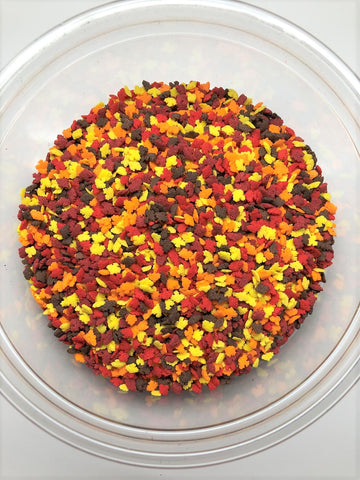 Fall Leaves Mini Leaf Shapes Bakery Topping Sprinkles 1 pound