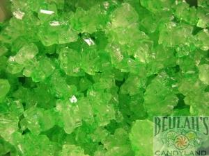 Rock Candy Lime Flavor green candy 5 pounds