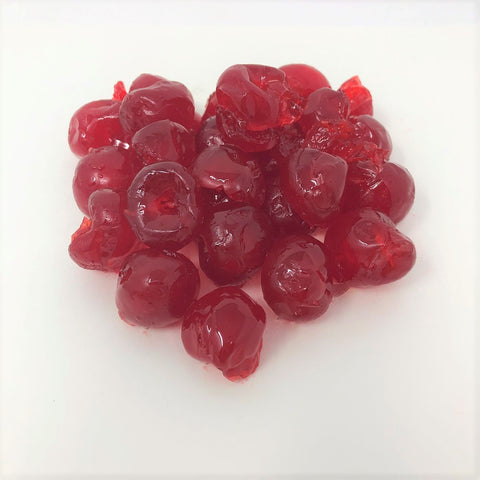 Paradise Red Whole Cherries Candied Fruit Glaze 5 pounds