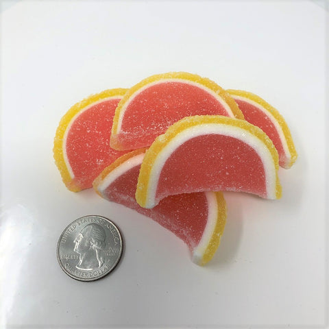 Cavalier Candies Fruit Slices Grapefruit flavor jelly candy 1 pound