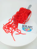 Shoestring Red Licorice Strawberry Laces 2 pounds shoestring licorice