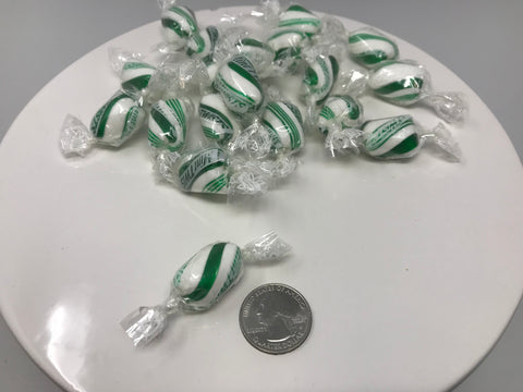 Wintergreen Twists 1 pound wintergreen candy wrapped hard candy bulk candy
