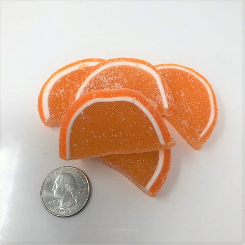 Cavalier Candies Fruit Slices Orange flavor jelly candy 1 pound