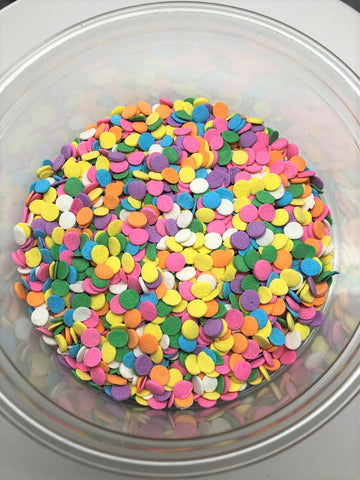 Confetti Pastel Shapes Bakery Topping Sprinkles 8 ounces