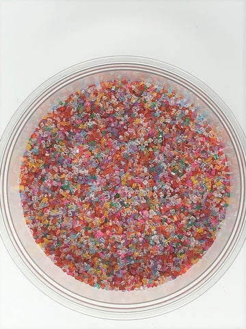 Sugar Gourmet Rainbow Bakery Topping Sprinkles colored sugar 8 ounces