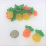 Gummi Sour Pineapples pineapple shapes bulk gummy candy 1 pound